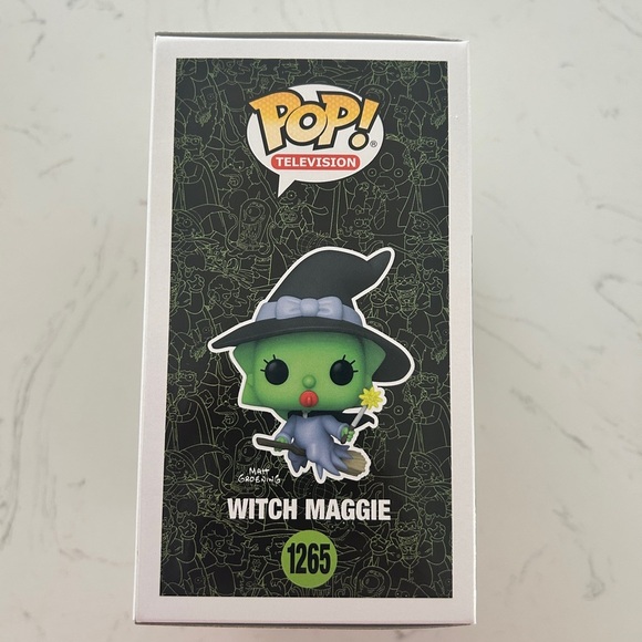 Funko Pop! Witch Maggie – Treehouse of Horror #1265 (The Simpsons)- NIB - Picture 6 of 10